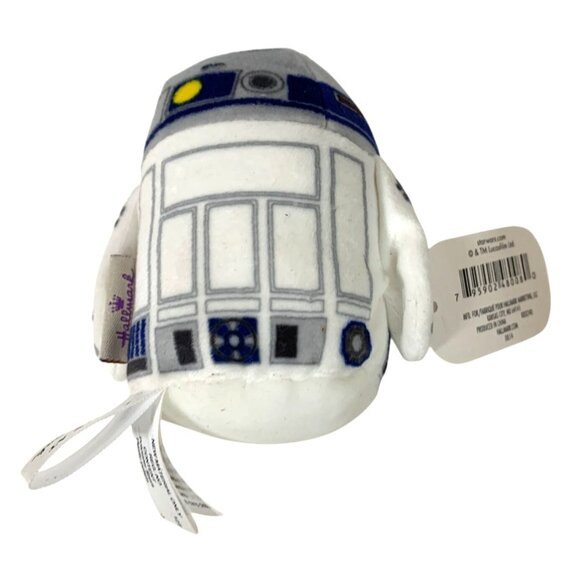 New Hallmark Itty Bittys R2D2 Star Wars Droid Plush Stuffed Doll Toy 5 in Tall - Picture 2 of 3